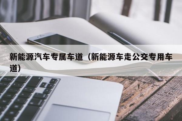 新能源汽车专属车道（新能源车走公交专用车道）